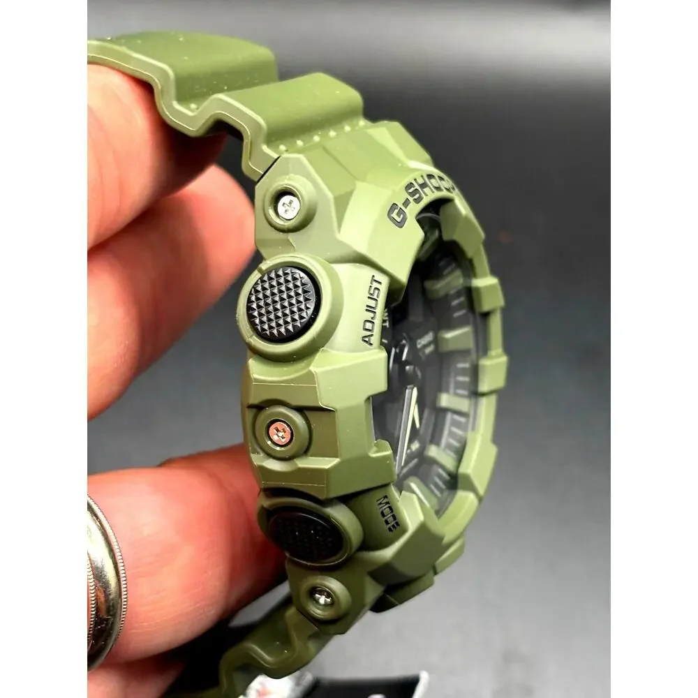 Casio G-Shock GA-700UC-3A Utility Color Olive Green Analog Digital Watch NWT
